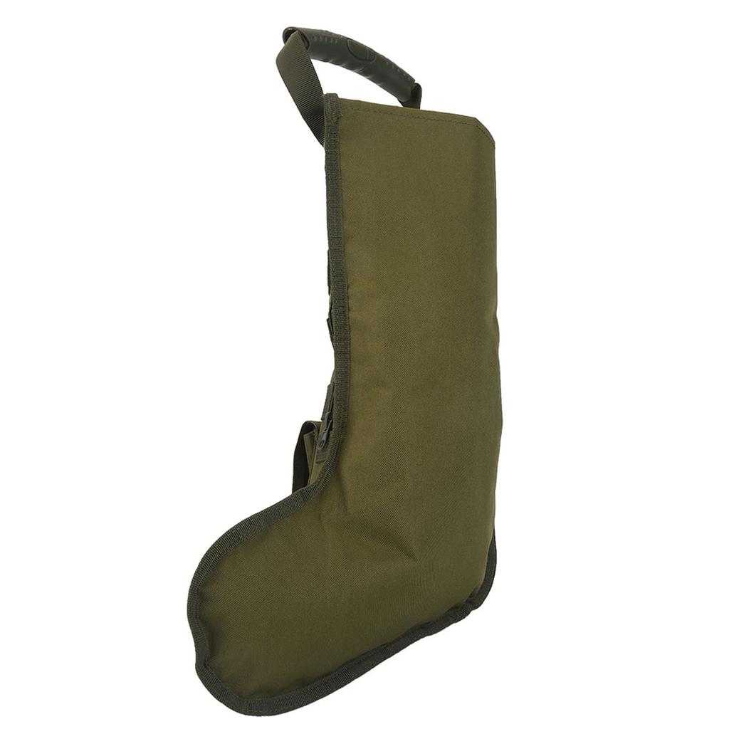 1PC Nylon Tactic Christmas Stocking Storage Bag Outdoor Military Accessory Pouch(Army Green)
