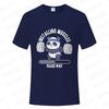 Funny Panda Gym Print T-Shirt Summer Tees for Men Women O-neck Casual Short Sleeve Weightlifting Installing Muscles Fashion Tops