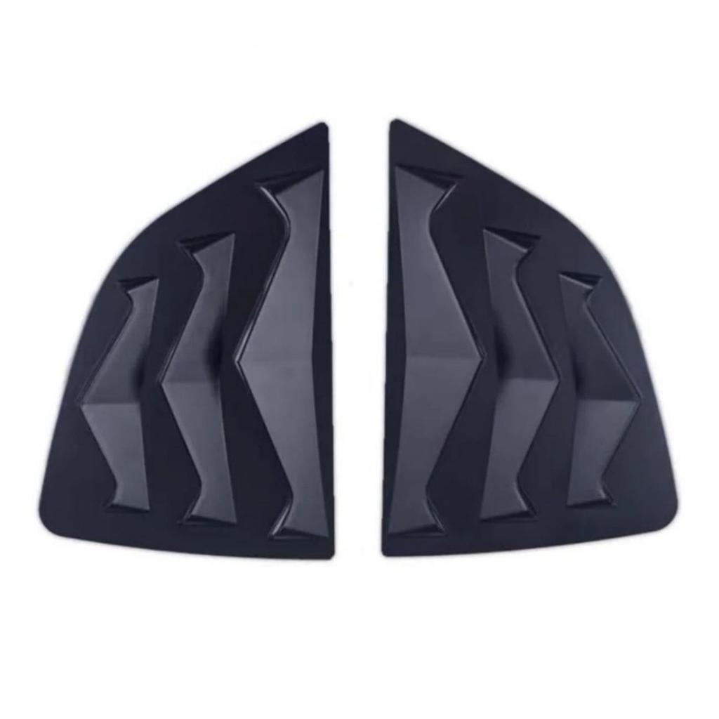 Rear Side Louvers & Triangle Window Vents for 2014-2018 Honda Fit