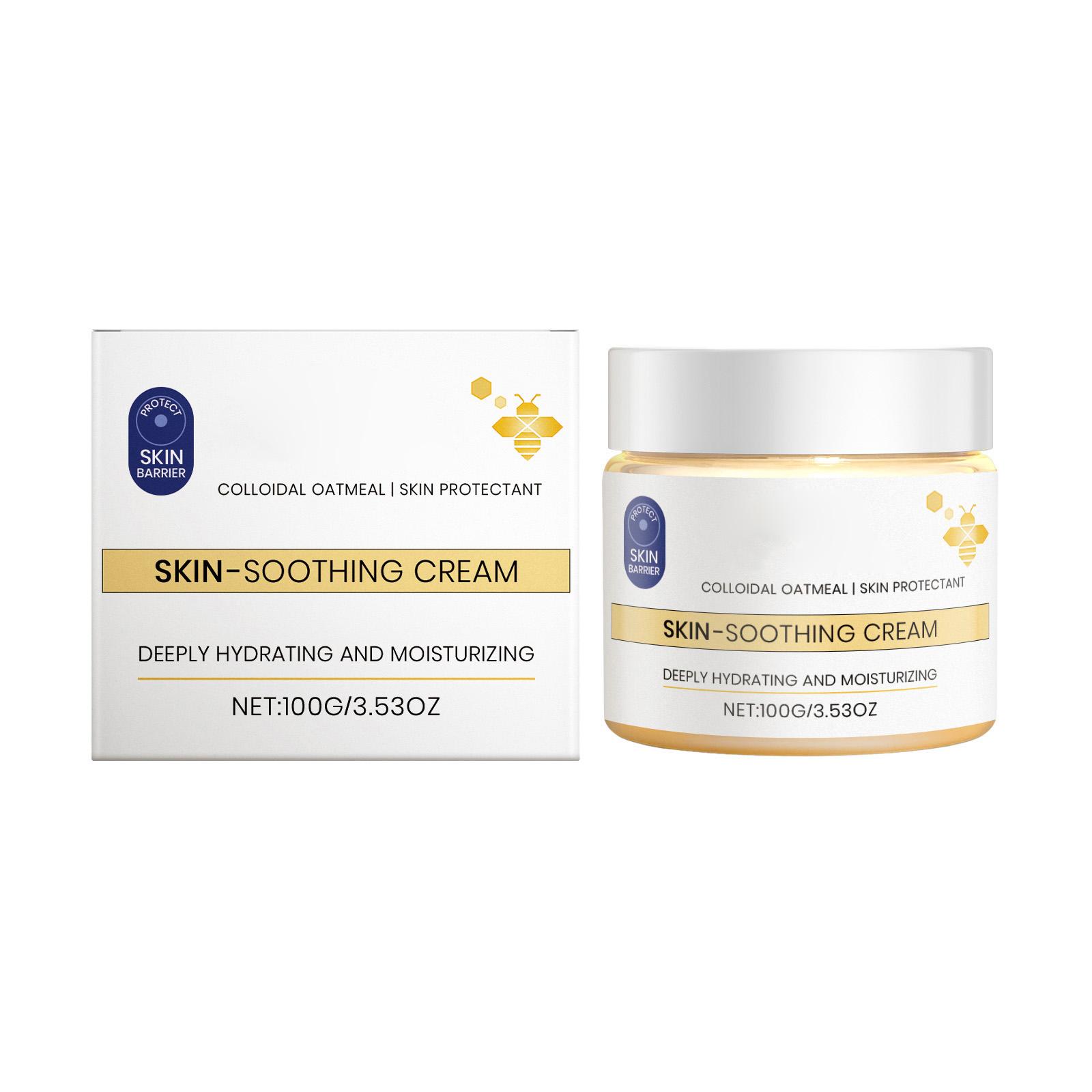 Honey Skin Care Cream: A Daily Moisturizing Cream That Leaves Skin Smooth, Radiant, And Refreshed 100g One Size