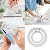 360 Rotating Magnetic Phone Mount with Double Hoop Grip Foldable Design and Metal Construction Universal