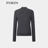 PORTS Women's Autumn/Winter Knit Long-Sleeve Round Neck Pullover