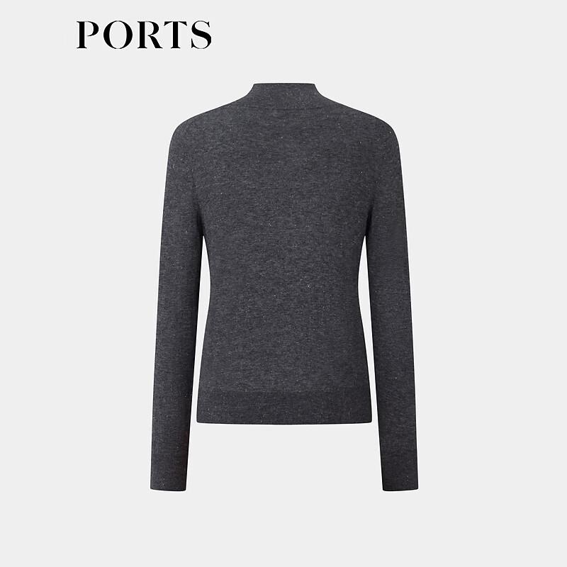 PORTS Women's Autumn/Winter Knit Long-Sleeve Round Neck Pullover