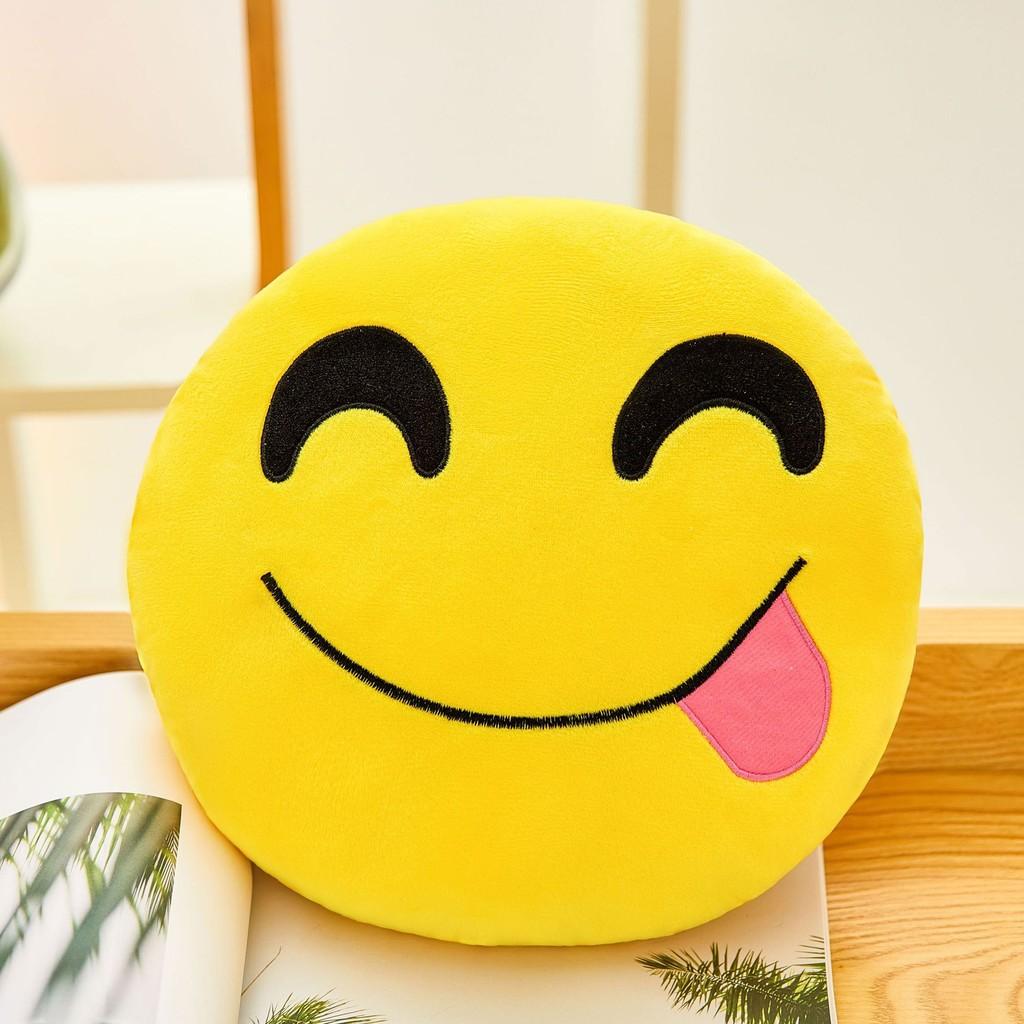 Qq Cartoon Emotions Plush Cushion Pillow Bedroom Decor For Gift Collectors And