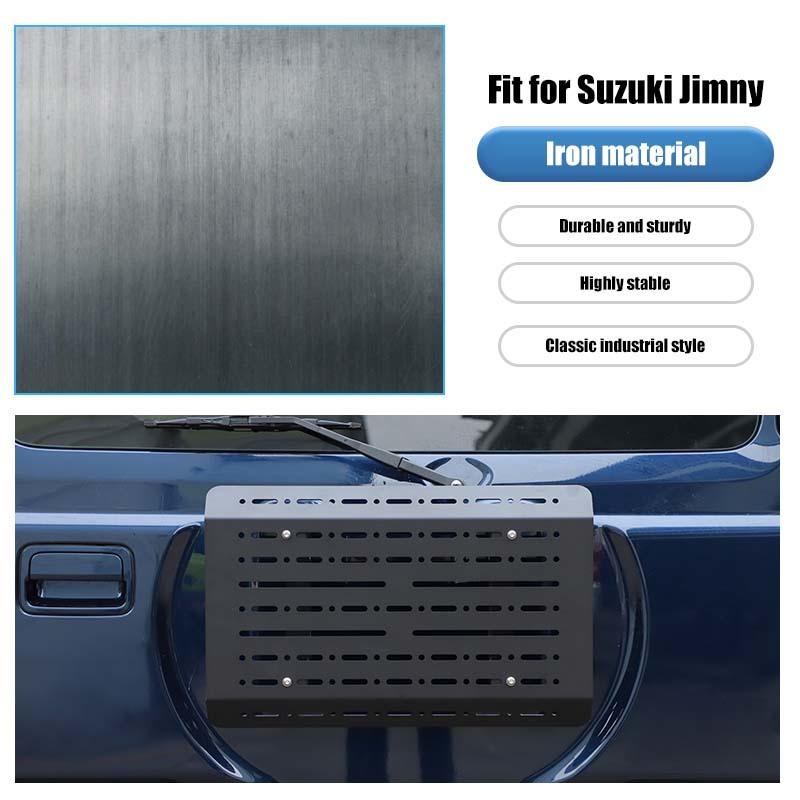 Car Metal Tailgate Expansion Bracket Shelf Fit For Suzuki Jimny 2019 2020 2021 2022 2023 2024 2025 2026 Up Car Exterior Accessories