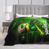 Warm Soft BlanketChild Airplane Travel N-Ninjagos Lloyd Throw Blanket  Flannel Bedspread For Couch Bed Novelty Sofa Bed Cover