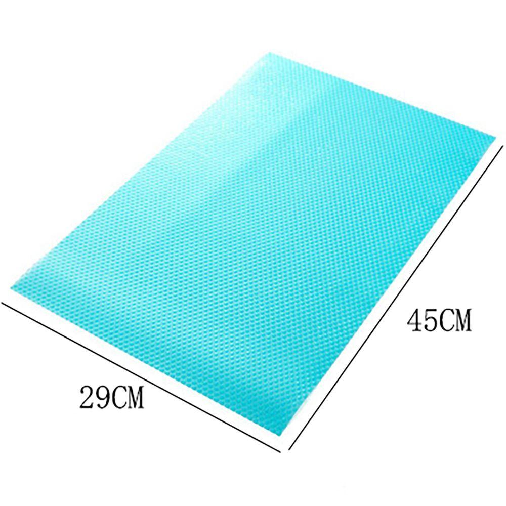 Tapis de réfrigérateur antisalissure 45 x 29 cm, set de table facile à nettoyer, tapis de tiroir pour cuisine et salle à manger