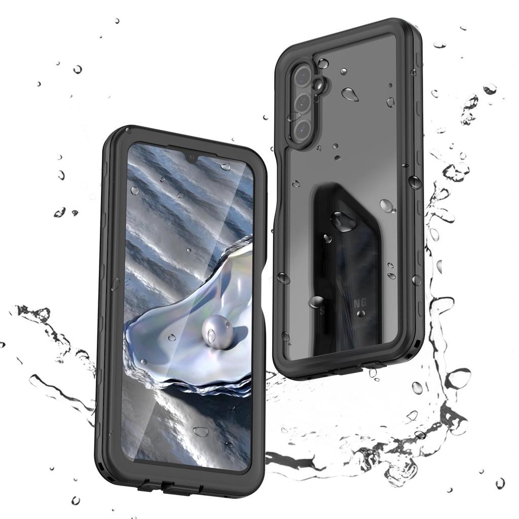 Custodia Impermeabile Rossa Peperoncino Transfrontaliera per Samsung A14 4G/5G - Ideale per Esterni, Nuoto e Immersioni.