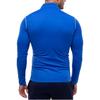 Nike Solid Color Stand Collar Knitted Soccer Jacket Men Jackets Blue BV6885-463
