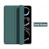 For Ipad Pro 11 2024 M4 Case 4th 3th 2th 1th Gen Flip Trifold Stand Soft TPU Tablet Cases Funda for Ipad Air 11 Cover M2 M3 2025