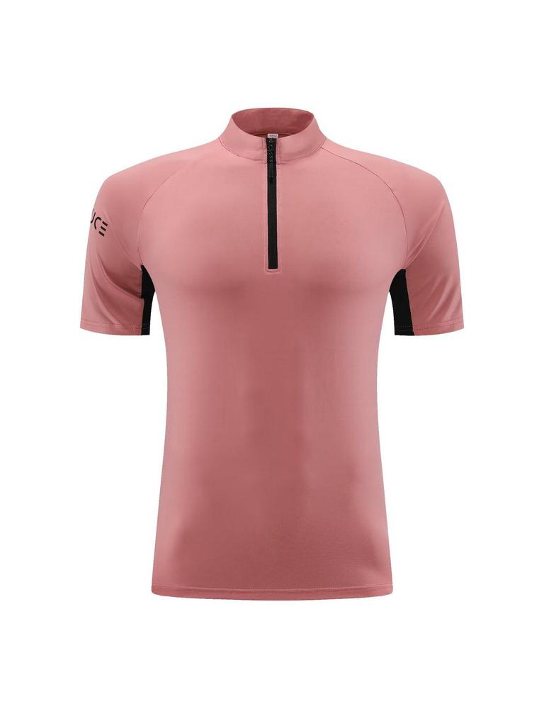 Unisex Quick-Dry Half-Zip Fitness Top for Outdoor Running