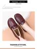 Autumn/Winter 2024 Soft Leather Slip-On Moccasins for Women