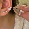 4Pcs Piercing Drop Earring For Women Cartilage Butterfly Ear Piercing Earring