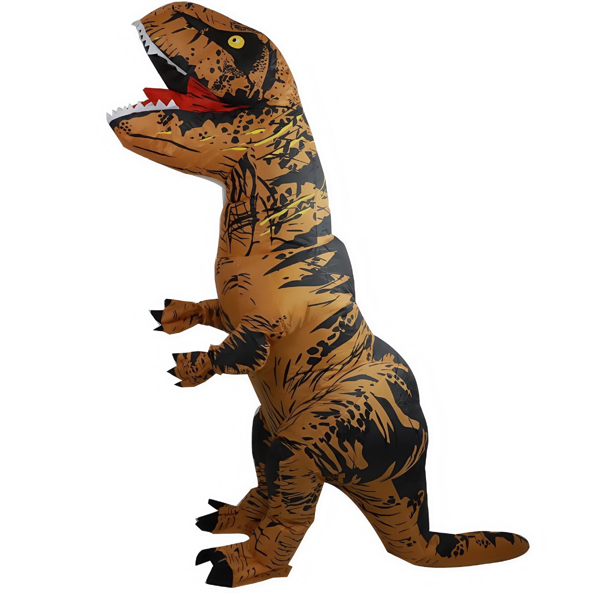 Halloween piepūšamais T-Rex dinozaura kostīms ballītei