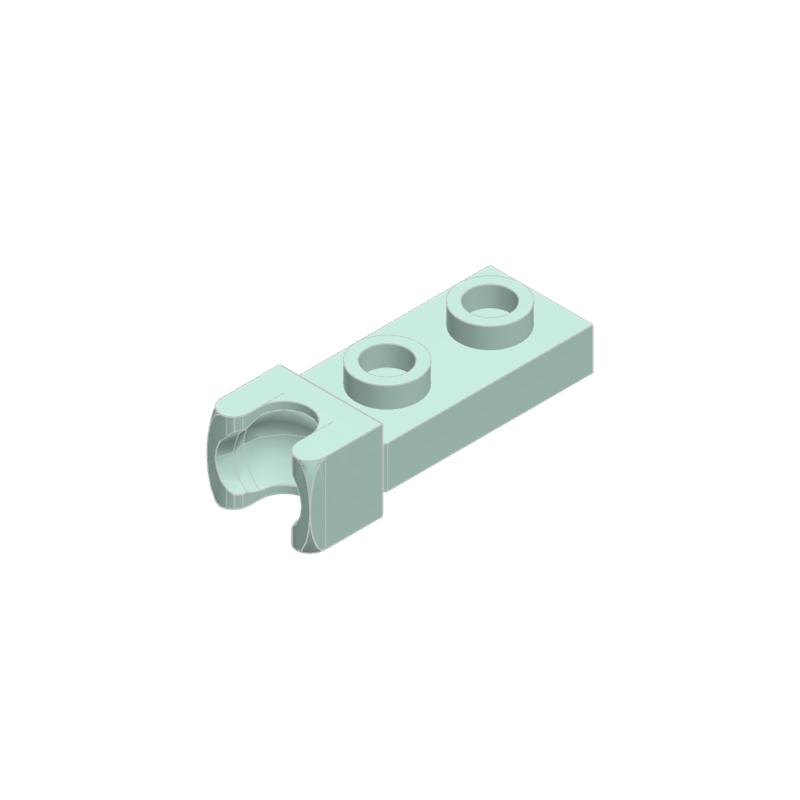 50g/106pcs 14418 1x2 Single Side Ball Socket Construction Bricks Moc Colour Accessories C ompatible featuring Brick DO IT YOURSELF Spare Parts To