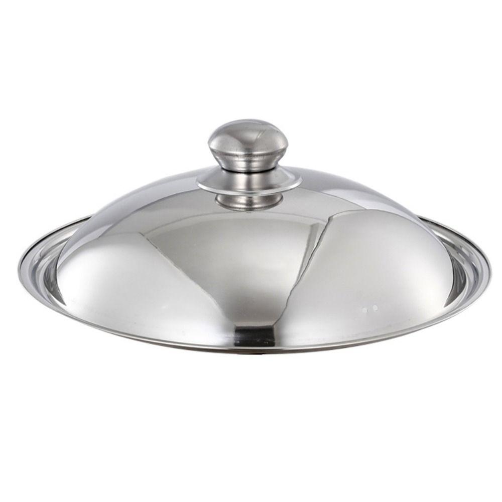 Universal Wok Pot Lid 28-42cm Kitchen Food Lid Durable Bowl Cover  Restaurant Kitchenware