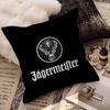 JJagermeisteres Logo Pillow Gift Home Office Decoration Pillow Bedroom Sofa Car Cushion CoverPillow Case