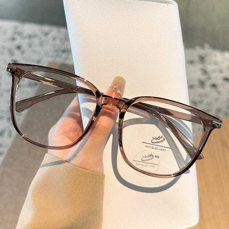 

The New Large Frame Plain Retro Eyeglass Frame Can Be Equipped With A Prescription Eyeglass Frame Myopia Glasses Frame Mh9025