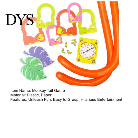 Girls Night Out Game Monkey Tail Hilarious Party Board for Family Friends Birthday Floor Halloween Christmas Strap on The Inflatable Spin to