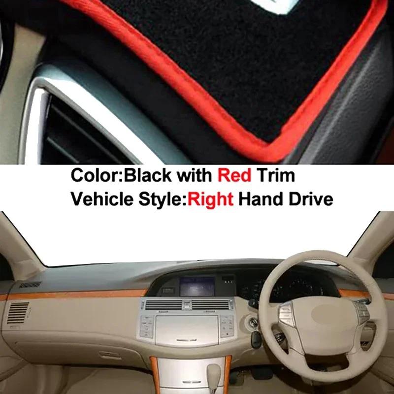 Car Dashboard Cover Non Slip Pad For Toyota Avalon 2005 - 2010 LHD RHD Dashmat Car Dash Mat Sun Shade Pad Anti-UV Cushion
