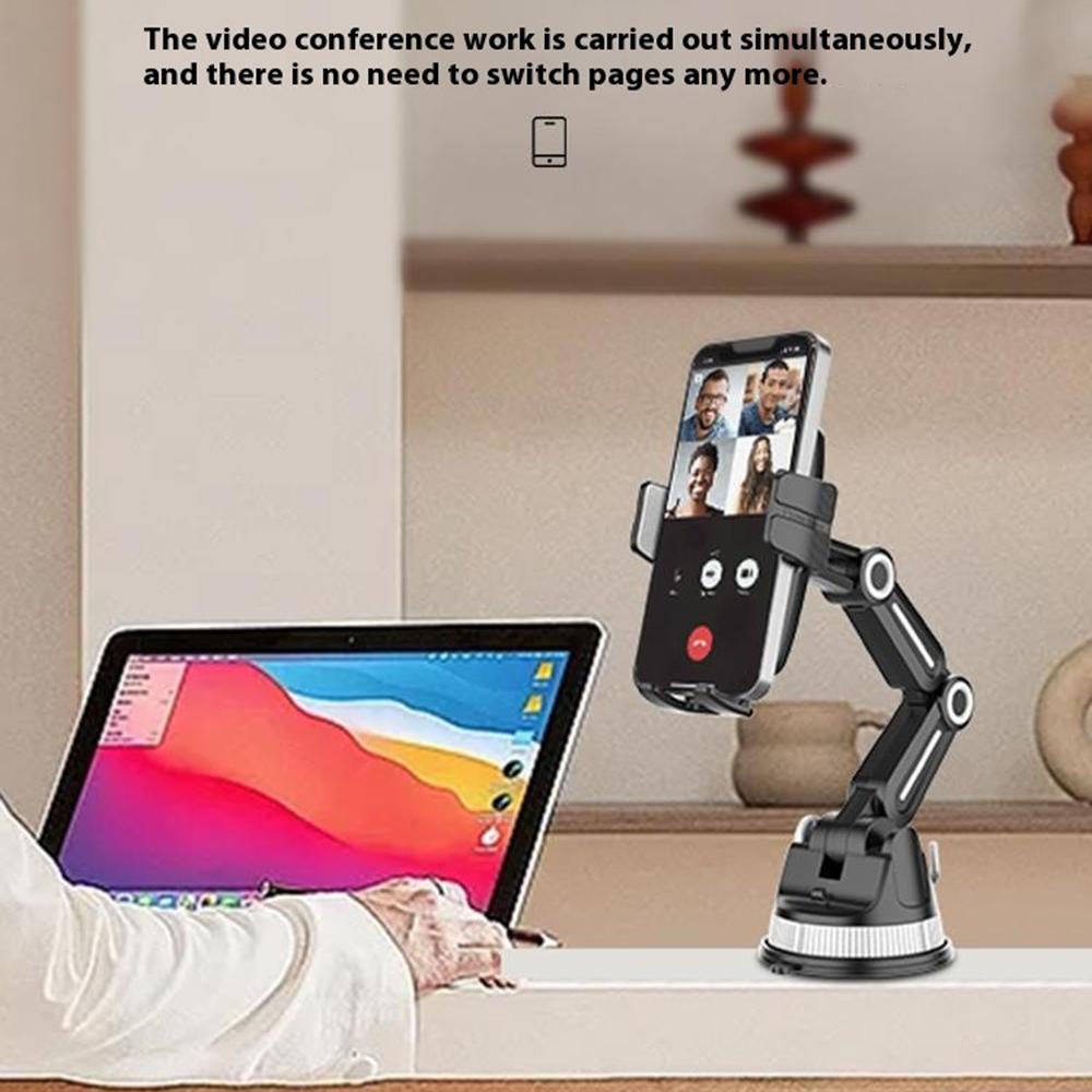 X251 Car Suction Cup Mount Phone Holder Adjustable Cellphone Bracket for Dashboard/Windshield