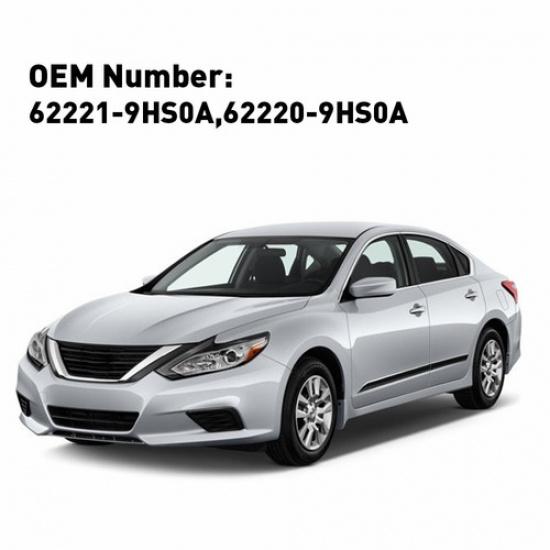 For 2016-18 Nissan Altima Front Sedan Bumper Cover Kit Mounting Bracket Support