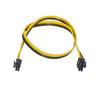 10 Pcs 60cm Breakout Cable 6 Pin To 8 Pin (6+2Pin) PCI-e Wire Cord 18AWG Mining