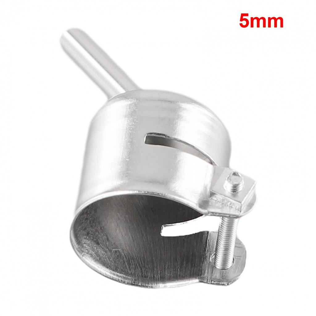 Welding Nozzle Nozzle Curved Angle Silver Stainless Steel
