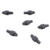 20lots Flexible Rubber Stop Beads Carps Fishing Method Feeders Quick Connectors for Pond and Beach Fishing Gear