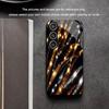 Gold and Silver Patterns PhoneCase Glass PhoneCase for Samsung Galaxy S26 S25 S24 S23 S22 S21 FE Ultra Plus Scratch Proof Smooth