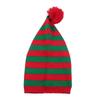 Santa Claus Christmas Knitted Hat Green Red Santa Beanie Hat Leisure   Christmas