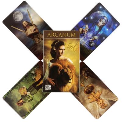 Karty Tarota Arcanum Tarot A 78 Deck Oracle English Visions Divination Edition Borad Playing Games