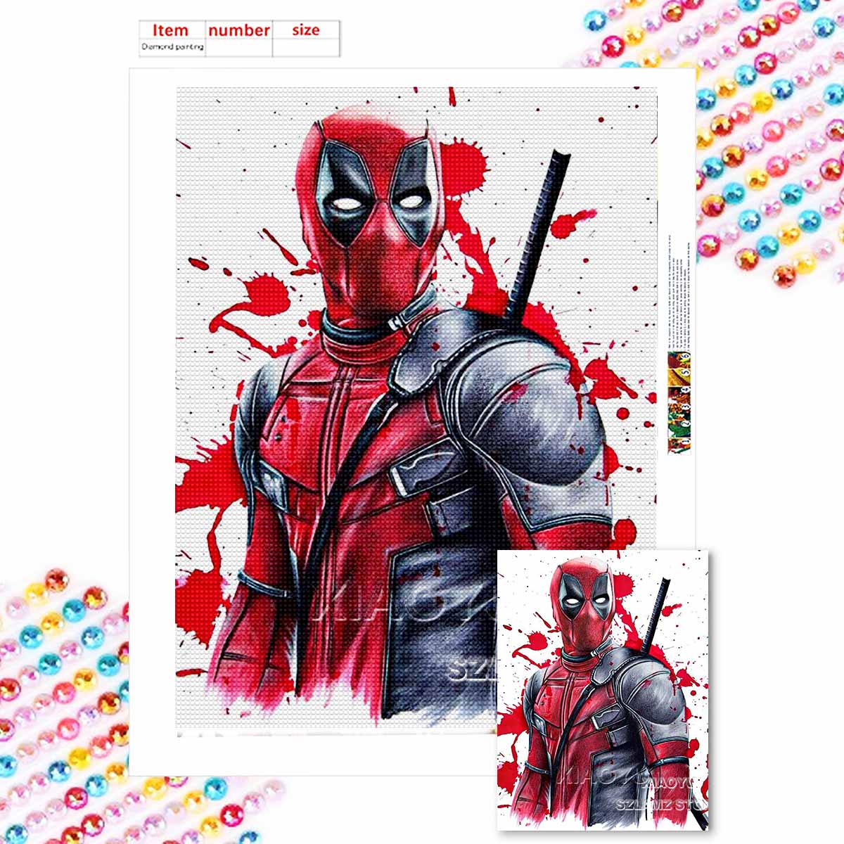 

Наборы для алмазной вышивки 5D DIY для взрослых, наборы с полными круглыми кристаллами для начинающих для украшения стен дома Round 20x30cm