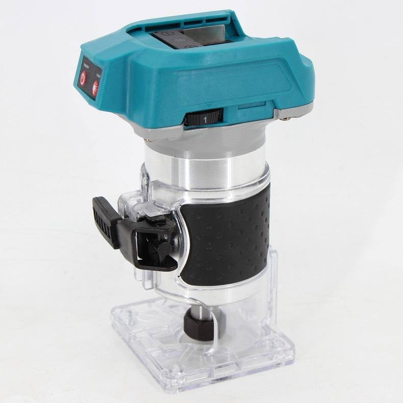 

Деревообрабатывающий электрический триммер Бесщеточная кромочная машина Деревообрабатывающий фрезер Фрезерный гравировальный станок Пазовальная машина для аккумулятора Makita 18V