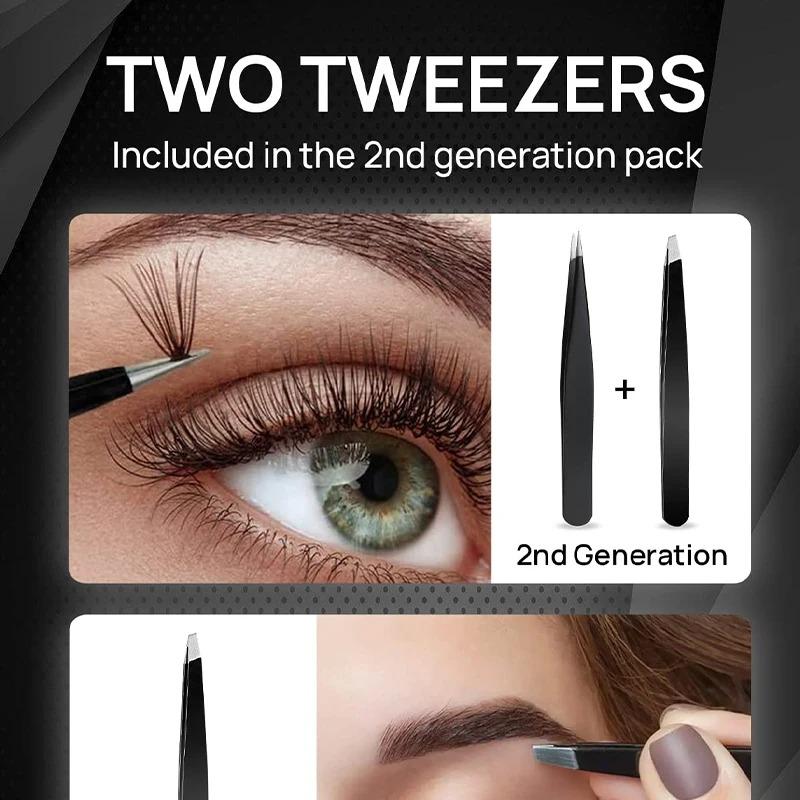 1/3pcs Magnifying Mirror and Eyebrow Tweezer Set, 30X Magnified Makeup Mirrors with 2 Suction Cups, Tweezers and Eyebrow