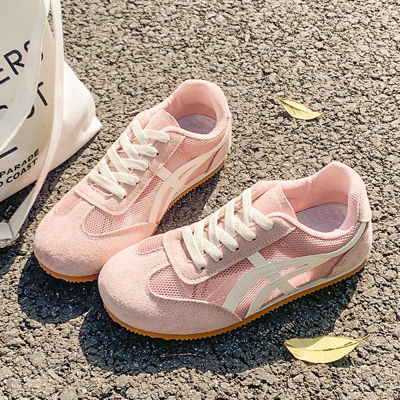 Soft-soled German training shoes women's 2025 new spring and summer breathable mesh casual versatile sports shoes retro flat baseplate shoes