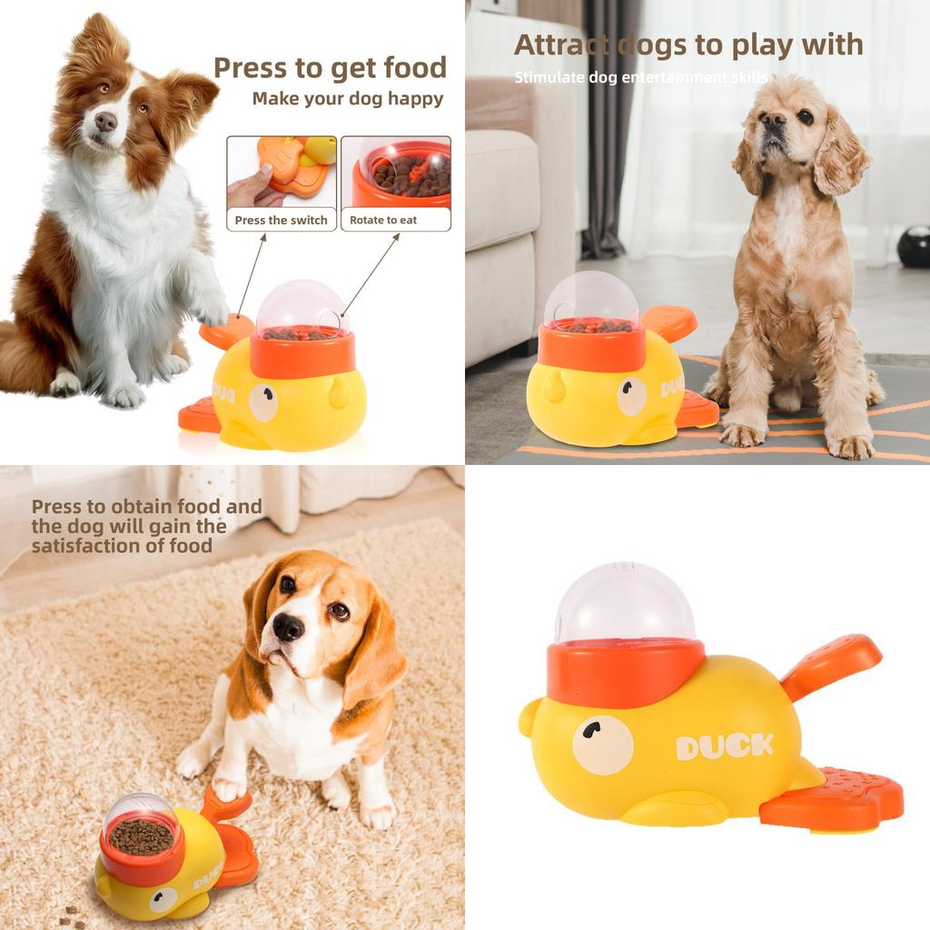 ABS Material Haustier Automatischer Futterspender für Katzen und Hunde mit Spielzeugdesign