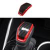For Toyota Highlander -23 Gear Shift Knob Red/Carbon Fiber Cover Head Trim
