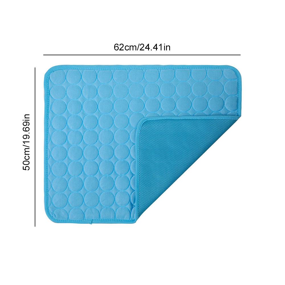 Summer Dog Cooling Mat Sleeping Cushion for Dogs & Cats Pet Mat Dog Cooling Pad Soft Breathable Pet Bed Pets/Dogs/Cats Supplies