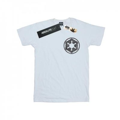 Boys The Mandalorian Galactic Empire Insignia Breast Print T-Shirt