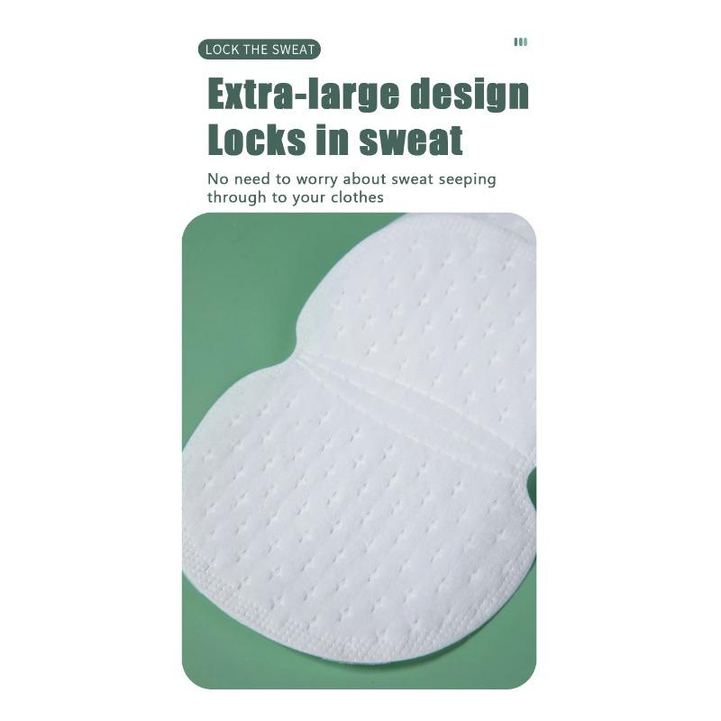 10-100Pcs Underarm Sweat Pads for Women and Men Fight Hyperhidrosis Comfortable Unflavored Non Visible Extra Adhesive Disposable