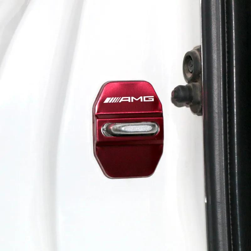 Decoración de Cerradura de Puerta GLC GLB Protección contra la corrosión Cubierta de Plástico de Acero Inoxidable para Mercedes Benz W212 W204 W211W168 W213 W205 W210