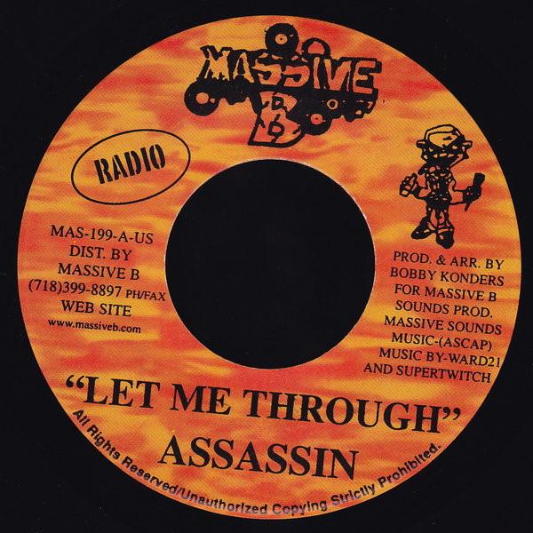 

7inch Record ASSASSIN Let Me Through NONE 2001 Jamaica Reggae Ska Dub Used
