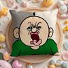 BBbangbbangs DDiary Cartoon Pillow Case Soft Plush Fabric DoubleSided Printed Cushion Cover Warm Winter Sofa Pillow Case