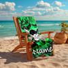 Personalized Customized Proof Beach Towel with Zoro the Pirate King Pattern - Soft, Absorbent,quick-drying,perfect Swimming,camping&bathing