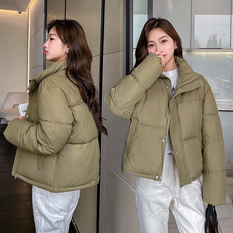 Women S Loose Short Thick Bread Cotton Padded Jacket Casual