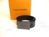 Authentic Damier Graphite Infini Inventure Buckle Belt Size M #a877  Refurbished