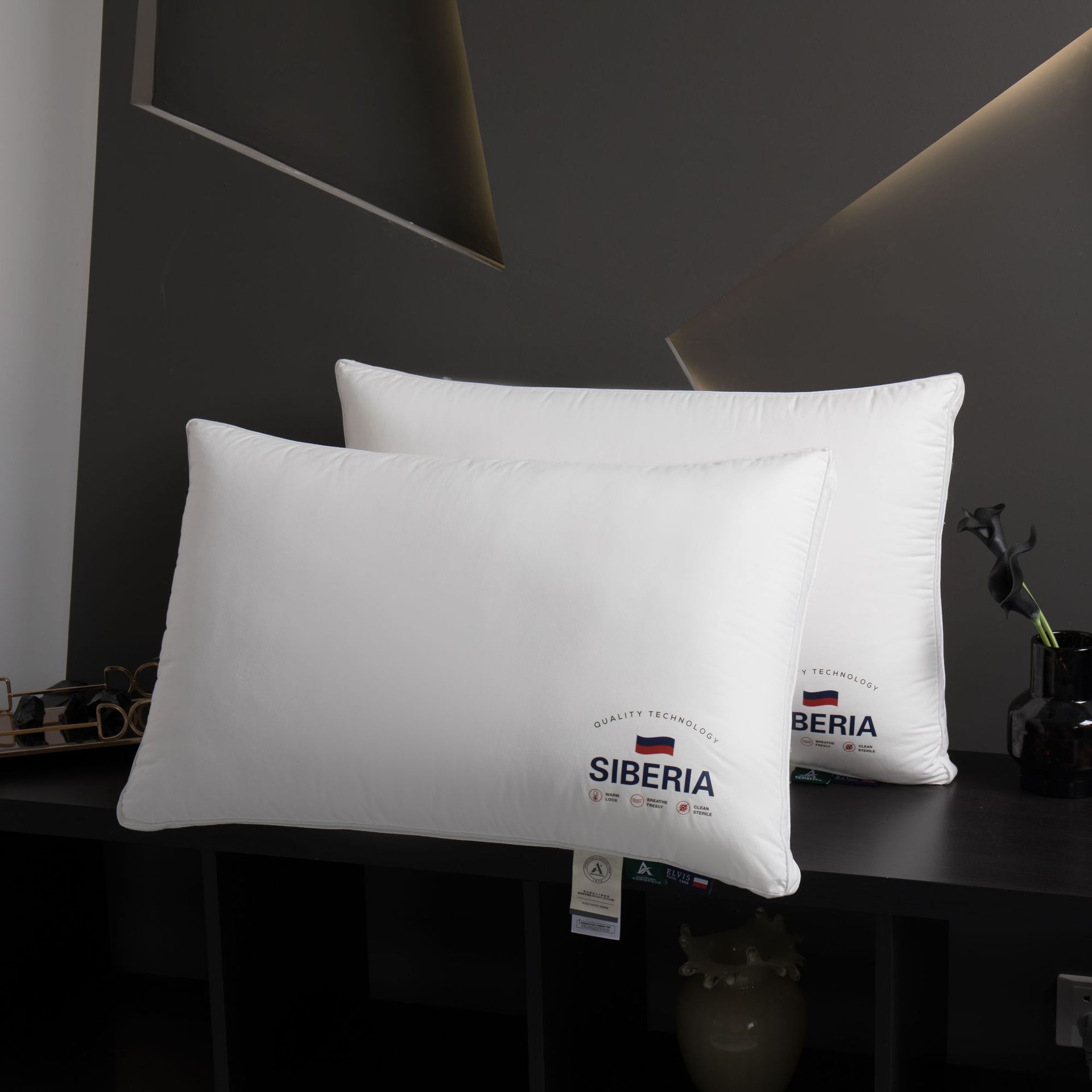 

Подушка для защиты шейного отдела позвоночника класса А из чистого хлопка для гостиниц и семейного проживания, не сминается и не деформируется 48 * 74CM