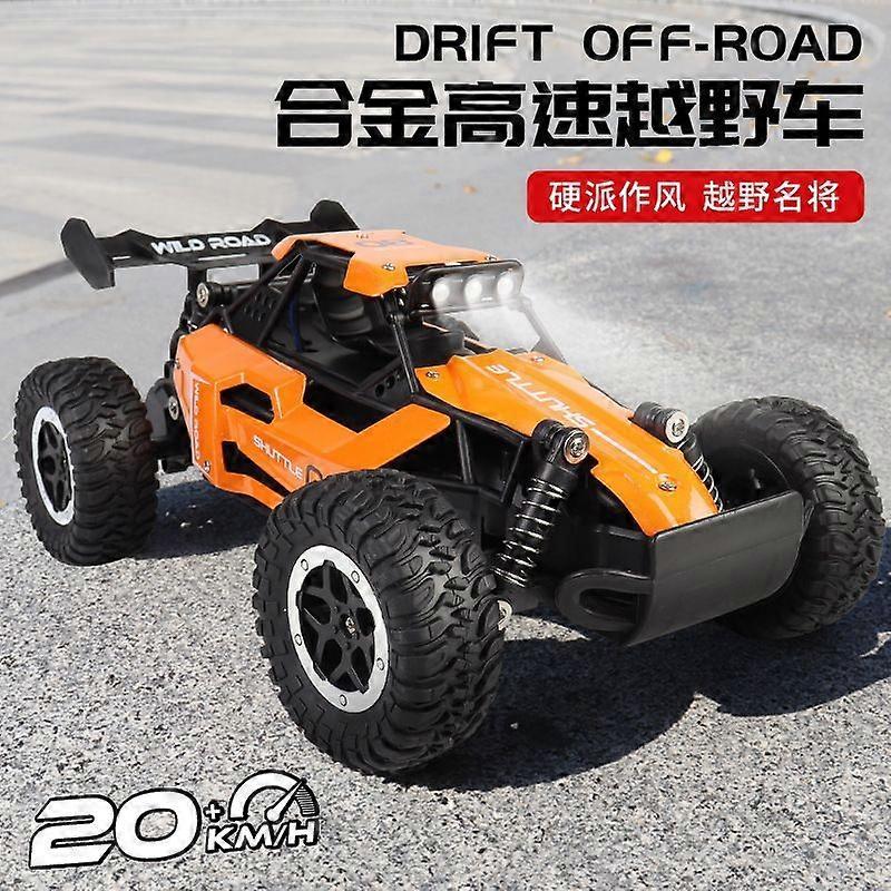 Remote Control Cars, 2.4GHz High-Speed RC Car for Kids, 1:16 Scale 2WD Off-Road Monster Truck with 3 Batteries for 60min Playtime, Electric Remote Con