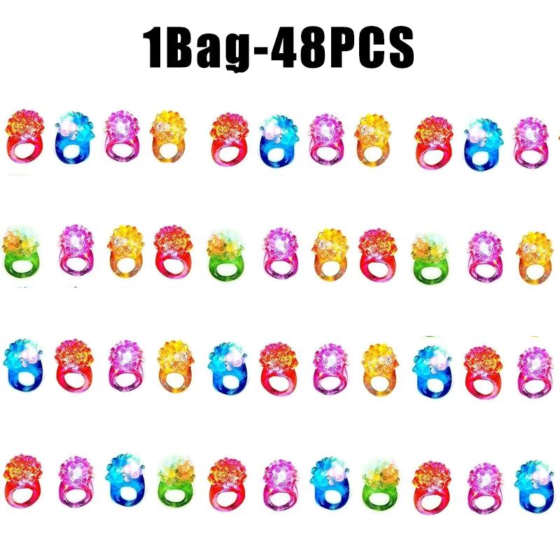 

Glowing Light up Rings Toys Flash Glow in the Dark Wedding Gifts Party Festivals Supplie Favors Other Party Decorations